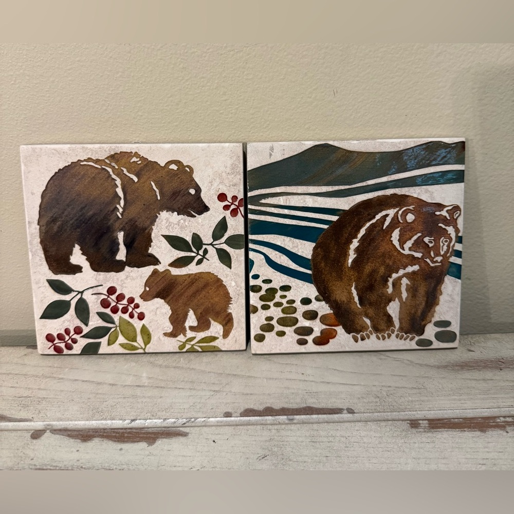 2 Sandcarved Times of Alaskan life by Connie Englebrecht of Brecht Studios